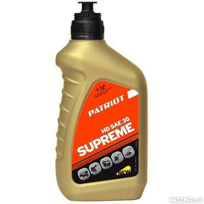 Patriot 4-х тактное SUPREME HD 4T SAE 30 минеральное 0,946 л
